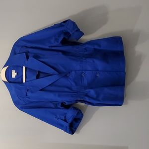 Joan Rivers blue jacket